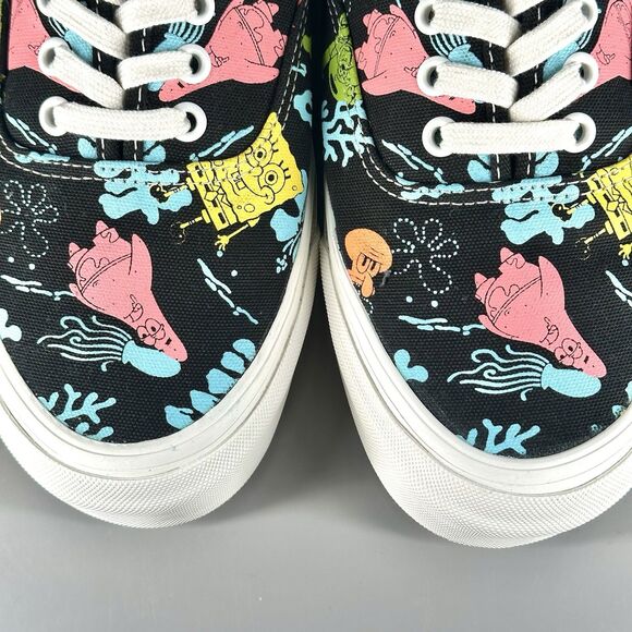 VANS Shoes SpongeBob SquarePants Men 11 ComfyCush Authentic AlohaBob Nickelodeon - Picture 4 of 14